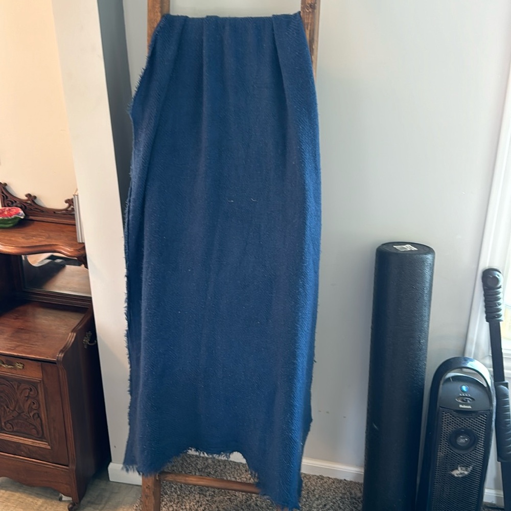 Blue Scarf